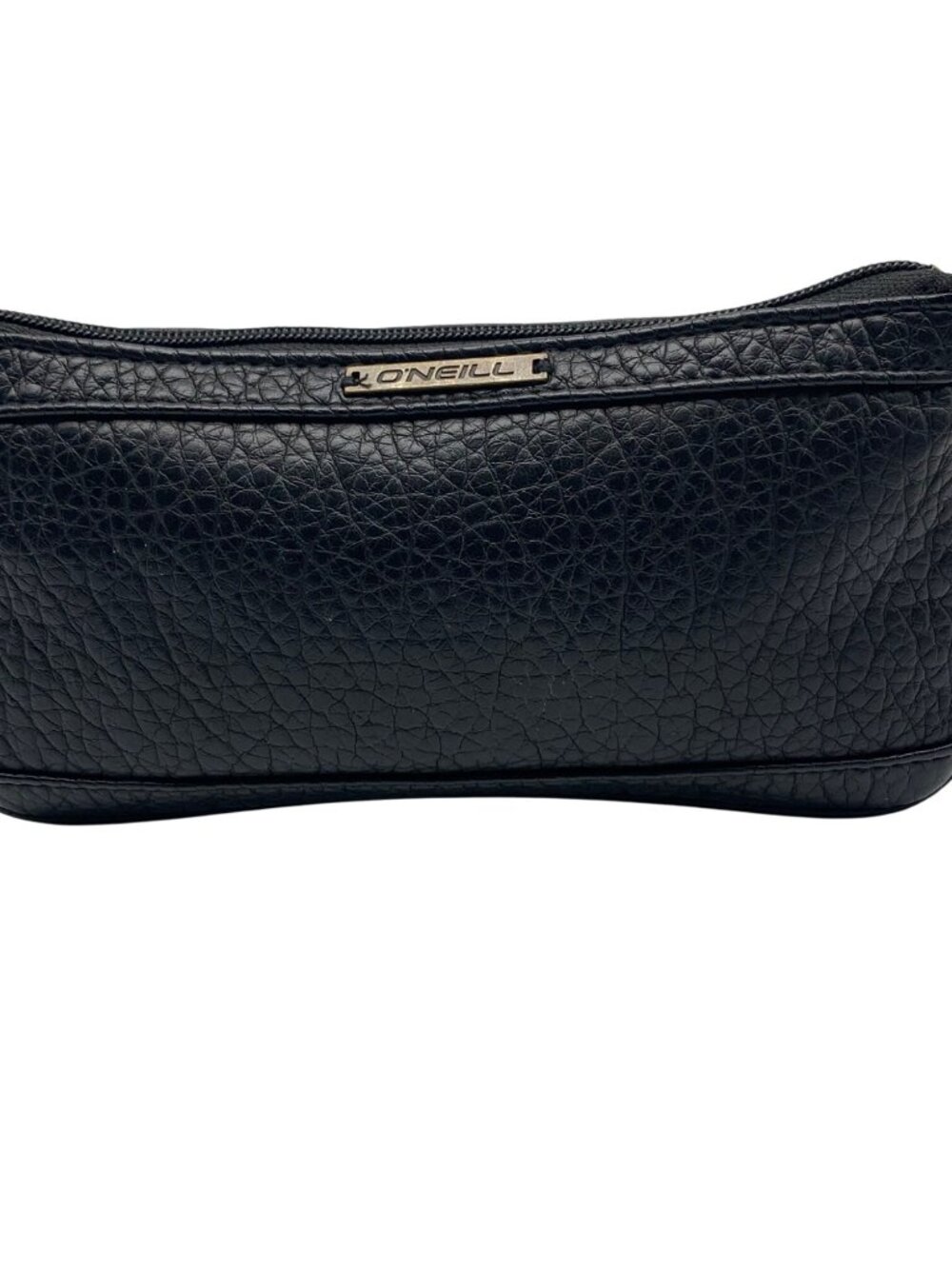 O'neill Black Faux Leather Convertible Wristlet